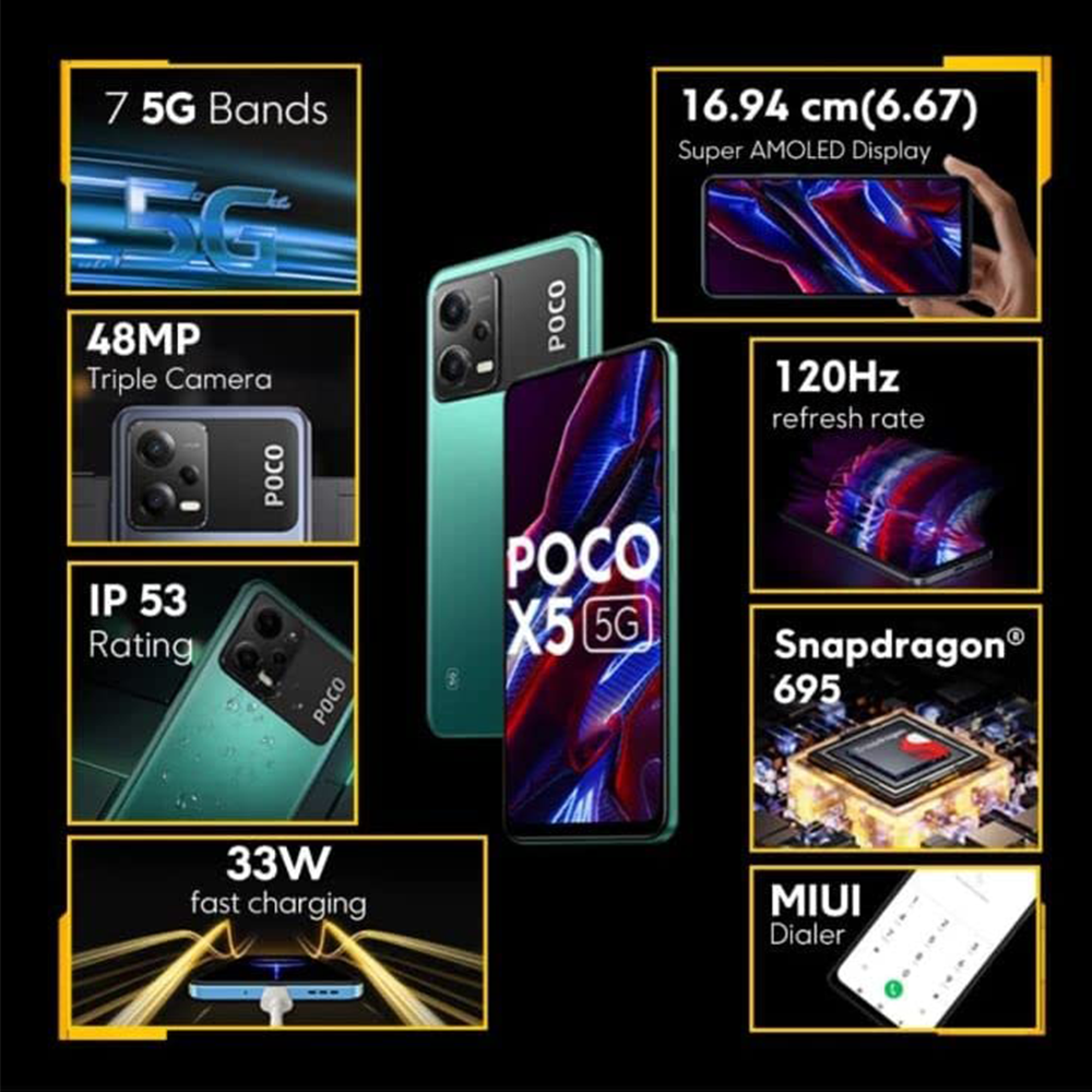 POCO X5 5G: Full Specifications, its review, and benefits